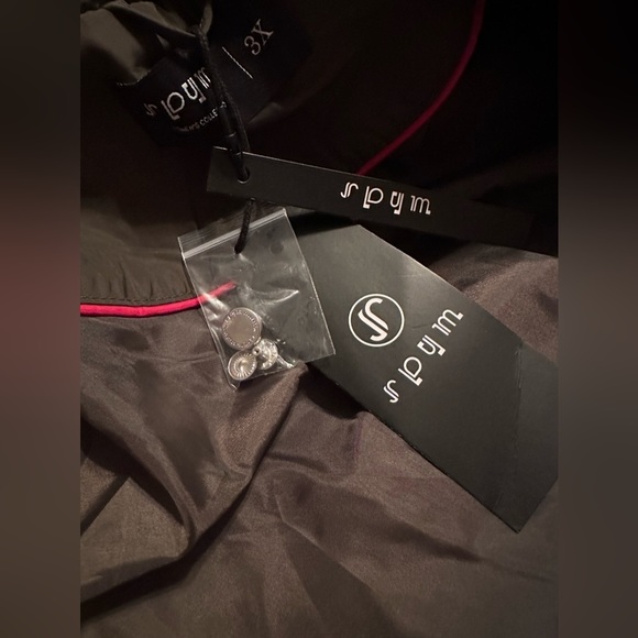 S P Y M Womens Diamond Quilted Jacket Lightweight Padding Coat w/Pockets NWT S3X - Picture 5 of 6